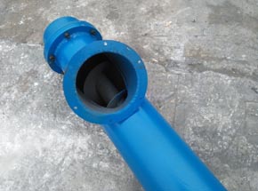 Pipe screw conveyor