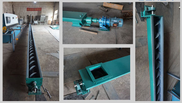 U shaped Screw auger conveyor