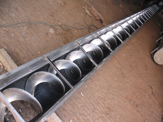 U shaped Screw auger conveyor