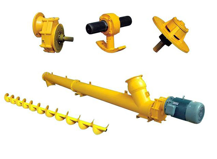 Horizontal screw conveyor detailed diagram