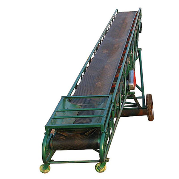 Big angle belt conveyor