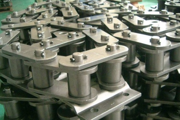 Chain of bucket elevator