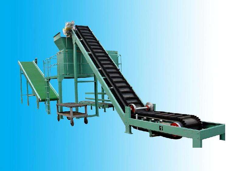 Wave side belt conveyor