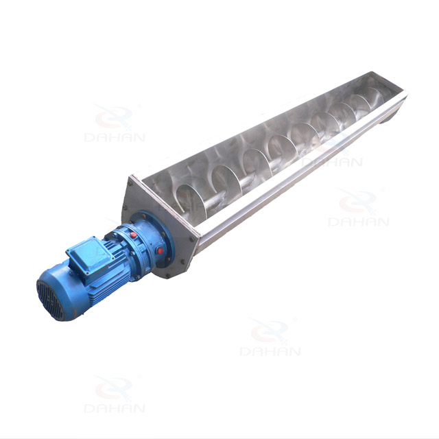 U type screw conveyor