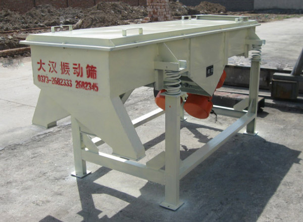 Linear vibrating screen