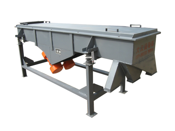 Linear vibrating screen