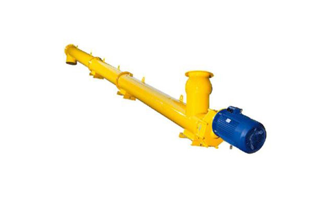 Horizontal screw conveyor